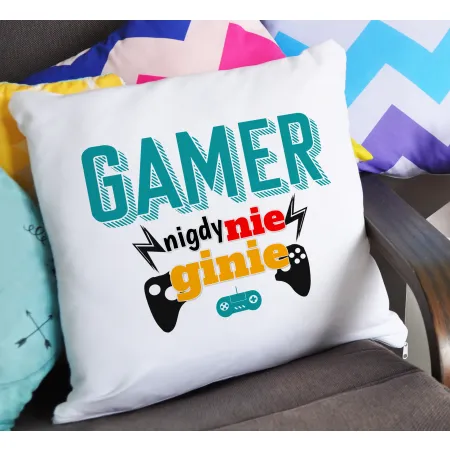 Poduszka dla gracza GAMER Nigdy nie ginie